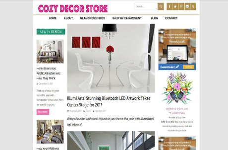 Illumi Arts’ Stunning Bluetooth LED Artwork Takes Center Stage for 2017 | Illumi Arts